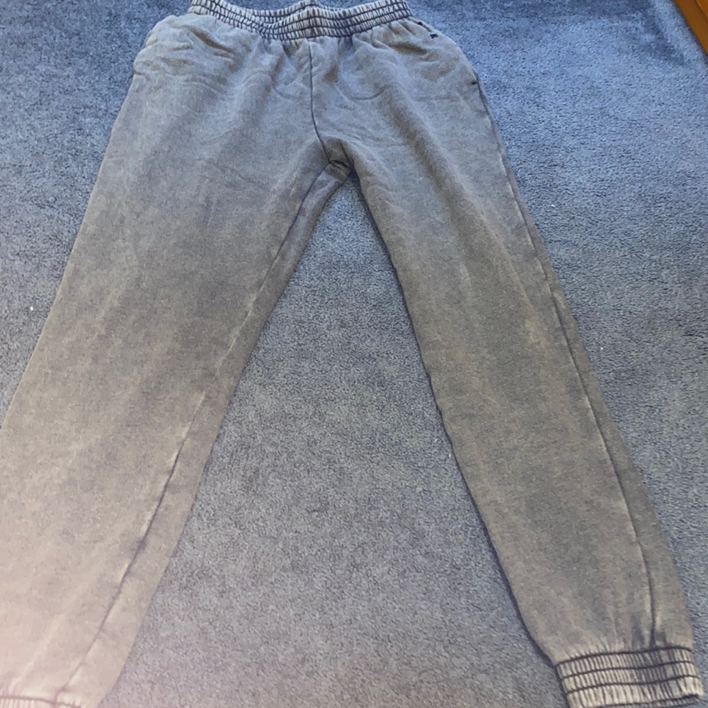 PINK blue sweatpants